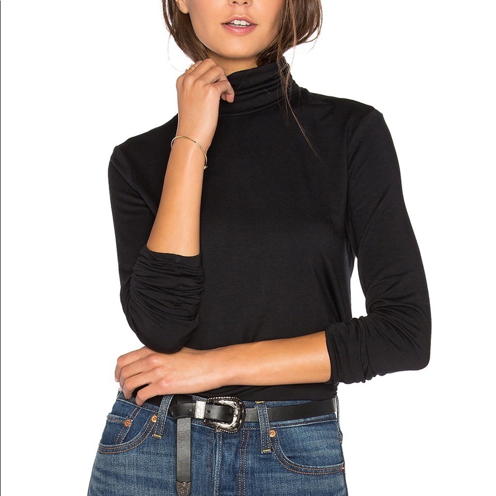 amour vert grey turtleneck - size xs - Picture 3 of 3